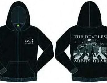 BEATLES-Jacke mit Kapuze BEATLES SILHOUETTE ABBEY ROAD