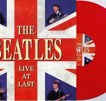 BEATLES: Red-Vinyl-LP LIVE AT LAST