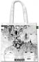BEATLES-Shopperbag REVOLVER ALBUM COVER ON WHITE
