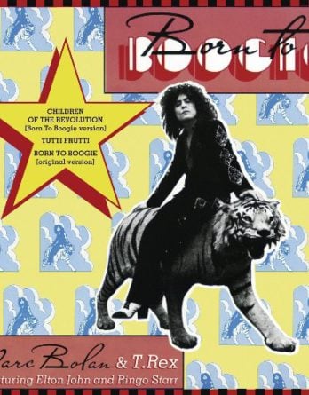 MARC BOLAN & T REX mit RINGO STARR: Vinyl Single BORN TO BOOGIE