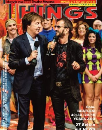 BEATLES-Magazin THINGS 271 (Nachdruck)