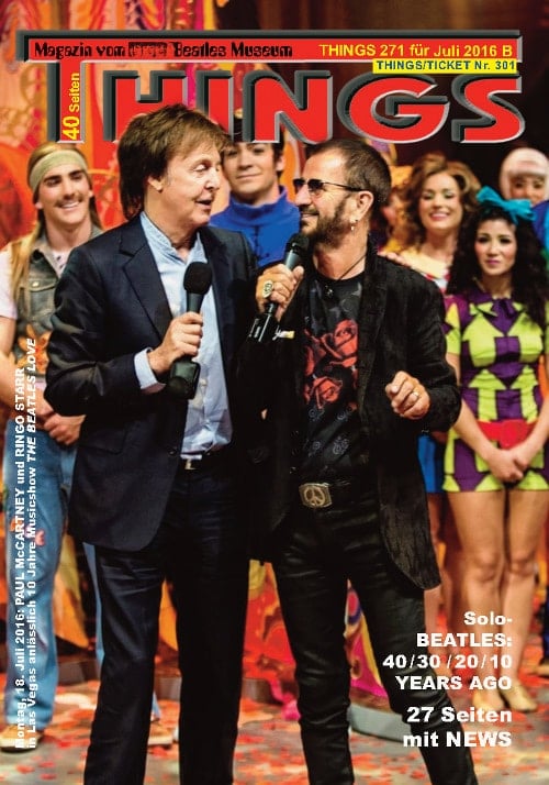 BEATLES-Magazin THINGS 271 (Nachdruck)