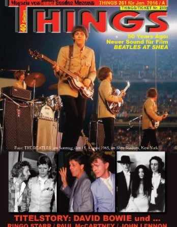 BEATLES-Magazin THINGS 261 Nachdruck