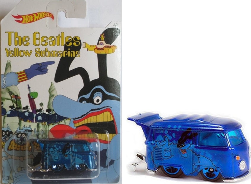 BEATLES-Modellauto BLUE MEANIE - KOOL KOMBI