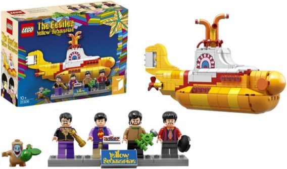 BEATLES- Bausteine LEGO YELLOW SUBMARINE