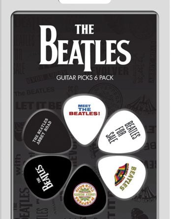 BEATLES-Plektrum-Set 1: ALBUMS 1962 - 1969