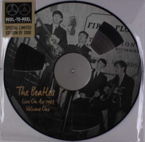 THE BEATLES: Picture-LP LIVE ON AIR 1963 VOL. 1