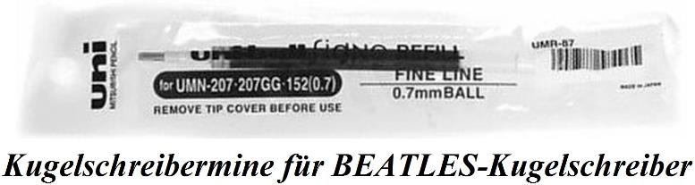 Mine für BEATLES-Kugelschreiber