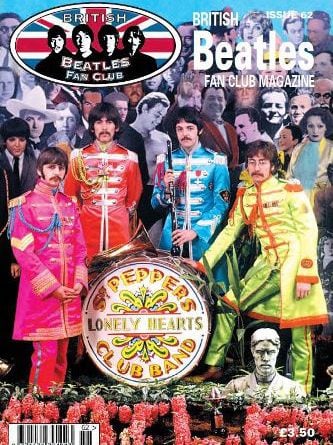 Fanmagazin BRITISH BEATLES FAN CLUB MAGAZINE - ISSUE 62