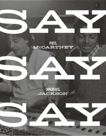 McCARTNEY & JACKSON: Transparet-Vnyl-Maxisingle SAY SAY SAY
