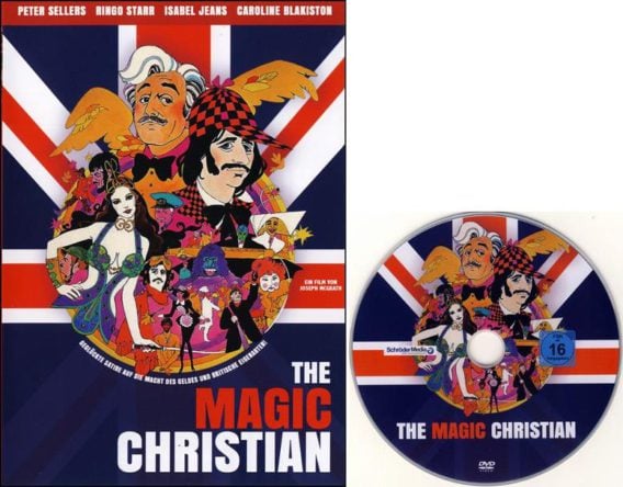 DVD THE MAGIC CHRISTIAN (auf Deutsch) mit Ringo Starr