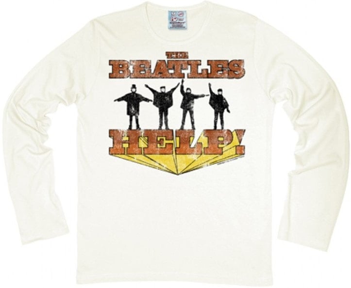 BEATLES: longsleeve-Shirt HELP! US COVER