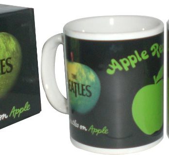 BEATLES: Kaffeebecher LOGO & SCHRIFTZUG APPLE