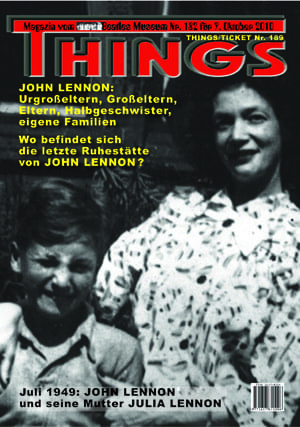 BEATLES: Fan-Magazin THINGS 182 LENNON-Sonderausgabe