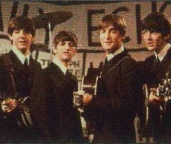 BEATLES: Postkarte BBC "Daily Echo" 1964