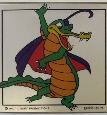 Ringo Starr Spiegel CROCODILE FROM FILM FANTASIA