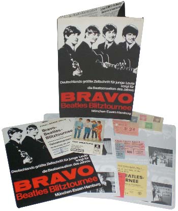 BEATLES: Souvenirmappe BRAVO BEATLES BLITZTOUR...