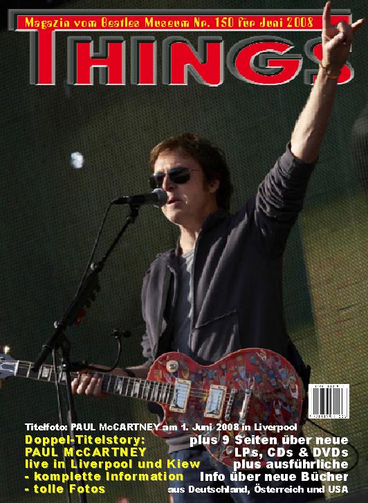 BEATLES: Fan-Magazin THINGS 150