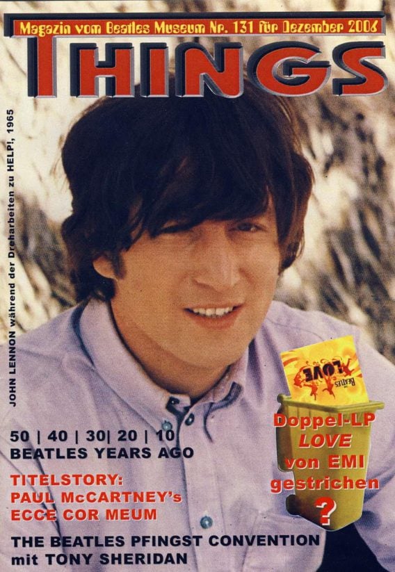 BEATLES: Fan-Magazin THINGS 131