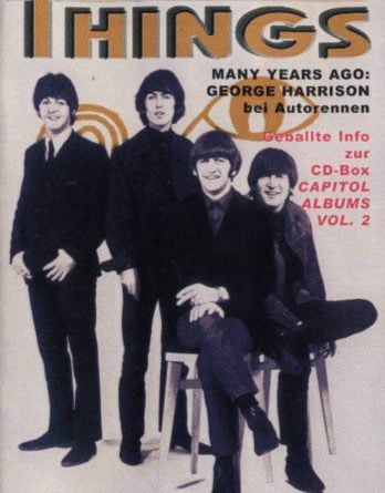 BEATLES: Fan-Magazin THINGS 124