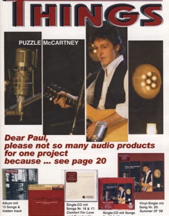 BEATLES: Fan-Magazin THINGS 120