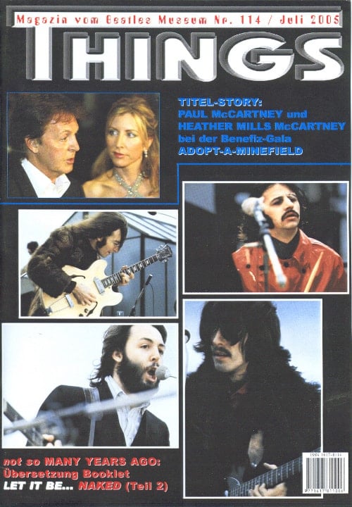 BEATLES: Fan-Magazin THINGS 114