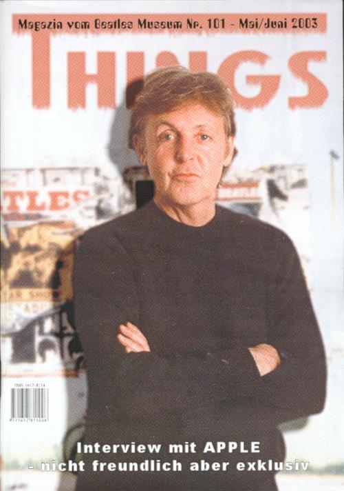 BEATLES: Fan-Magazin THINGS 101