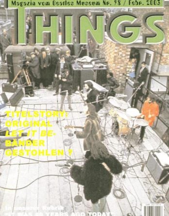 BEATLES: Fan-Magazin THINGS 98