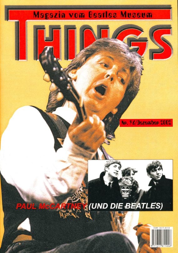 BEATLES: Fan-Magazin THINGS 96