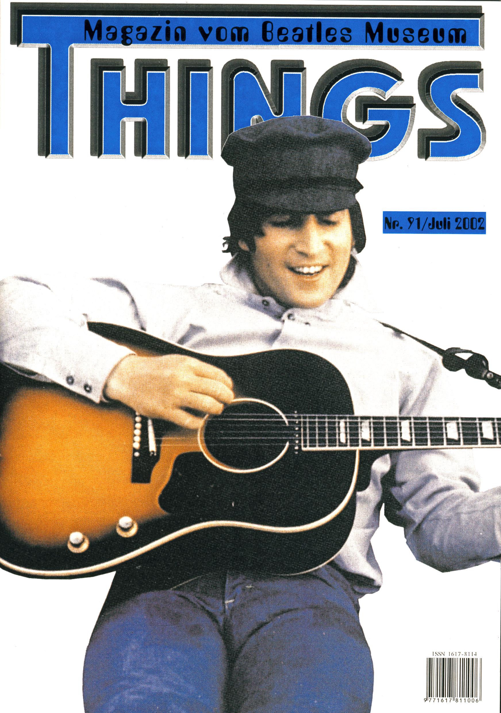 BEATLES: Fan-Magazin THINGS 91