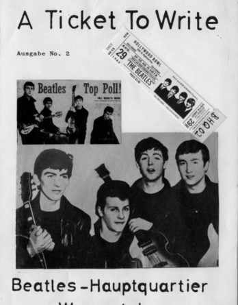 BEATLES: Fan-Magazin A TICKET TO WRITE 2