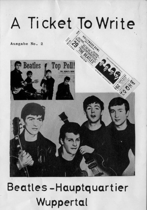 BEATLES: Fan-Magazin A TICKET TO WRITE 2