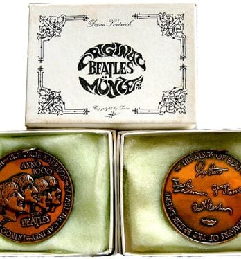 Souvenir-Münze BRAVO BEATLES BLITZTOURNEE