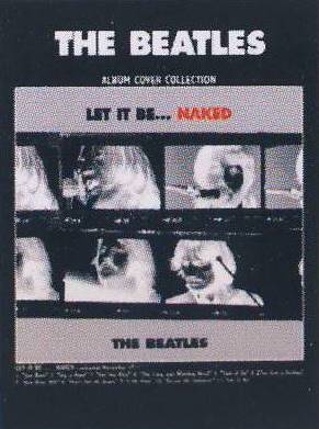 Postkarte Album Cover LET IT BE...NAKED