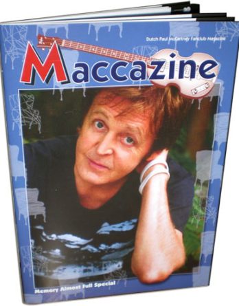 McCARTNEY: Fan-Magazin MEMORY ALMOST FULL SPECIAL