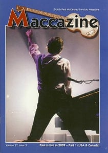 McCARTNEY: Fan-Magazin PAUL IS LIVE IN 2009 - PART 1