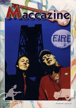 McCARTNEY: Fan-Magazin FIREMAN SPECIAL