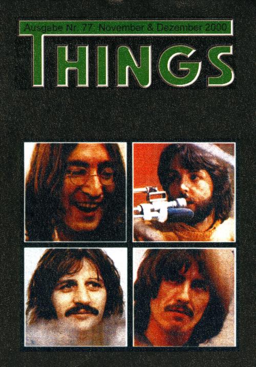 BEATLES: Fan-Magazin THINGS 77