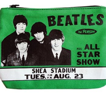 BEATLES: Waschtasche LIVE AT THE SHEA STADIUM 1965
