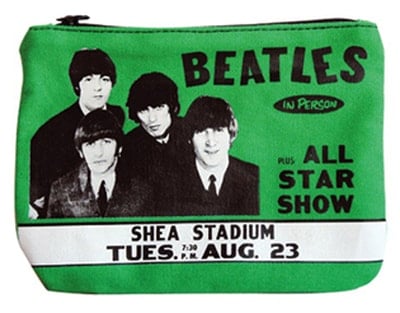 BEATLES: Waschtasche LIVE AT THE SHEA STADIUM 1965 BEATLES: Waschtasche LIVE AT THE SHEA STADIUM 1965
