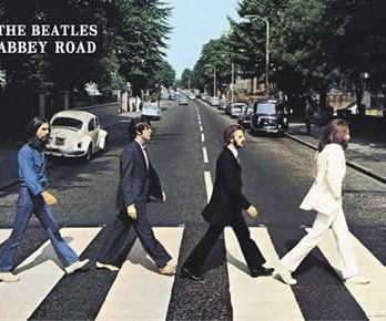 BEATLES: 3D-Poster ABBEY ROAD
