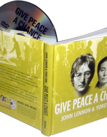 Buch mit DVD GIVE PEACE A CHANCE