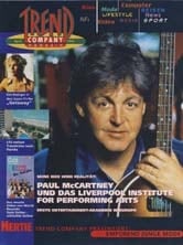 PAUL McCARTNEY: Zeitschrift TREND COMPANY MAGAZIN