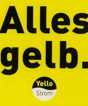 THE YELLOW ALLSTARS: CD ALLES GELB - YELLOW STROM