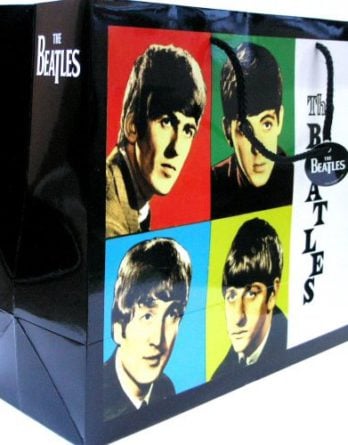 BEATLES: Präsenttasche THE BEATLES 1963 - groß