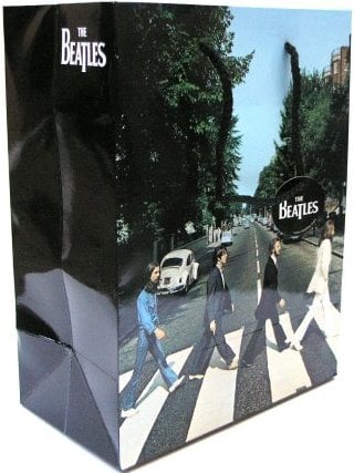 BEATLES: Präsenttasche ABBEY ROAD - Mittelgroß
