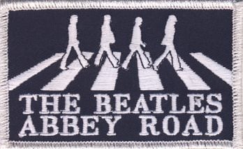 BEATLES: Aufnäher ABBEY ROAD