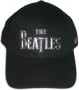 BEATLES: Baseball Cap schwarz mit Schriftzug THE BEATLES