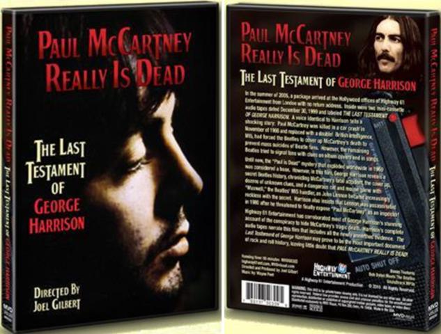 PAUL McCARTNEY:  DVD McCARTNEY REALLY IS DEAD