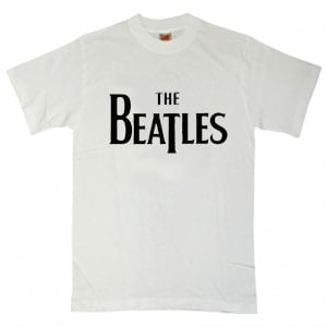 B T-Shirt SCHRIFTZUG THE BEATLES